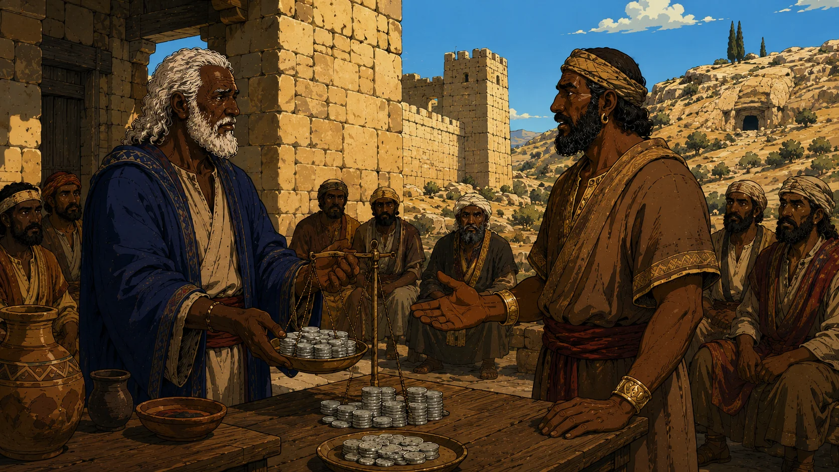 Abraham Buys the Cave of Machpelah